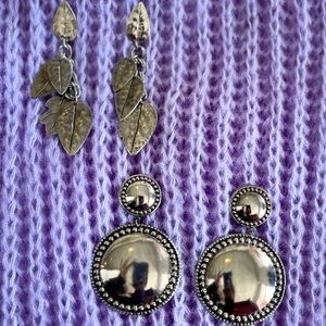 Western style earrings